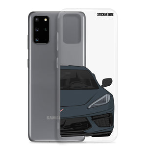 Shadow Gray C8 Corvette - Samsung Case