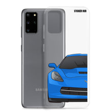 Load image into Gallery viewer, Laguna Blue C7 Corvette Stingray - Samsung Case