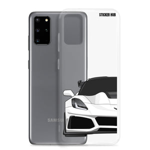 White C7 Corvette Zr1 - Samsung Case