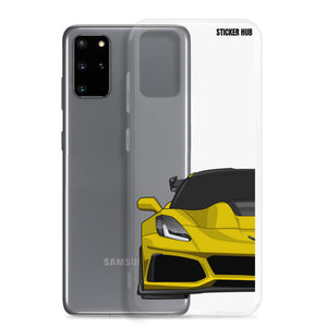 Yellow C7 Corvette Zr1 - Samsung Case