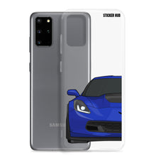 Load image into Gallery viewer, Admiral Blue C7 Corvette Z06 - Samsung Case