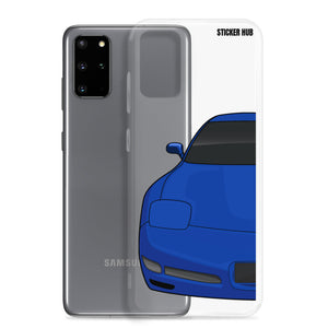 Electron Blue C5 Corvette Z06 - Samsung Case