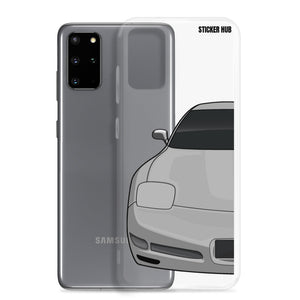 Silver C5 Corvette Z06 - Samsung Case