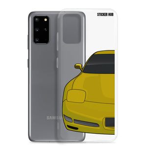 Millennium Yellow C5 Corvette Z06 - Samsung Case