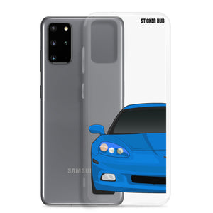 Jet Stream Blue C6 Corvette - Samsung Case