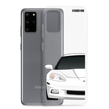 Load image into Gallery viewer, White C6 Corvette - Samsung Case