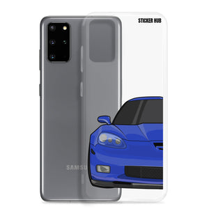 LeMans Blue C6 Corvette Z06 - Samsung Case