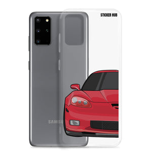 Victory Red C6 Corvette Z06 - Samsung Case