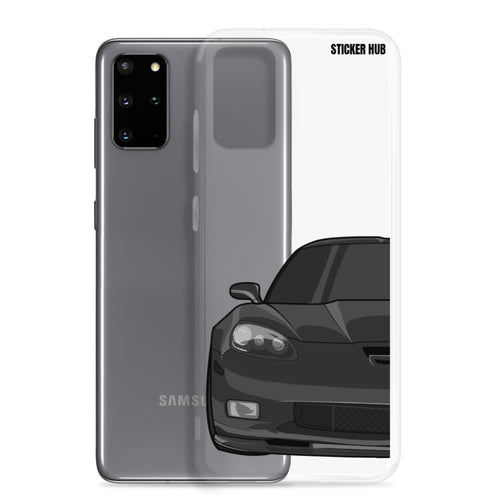 Black C6 Corvette Z06 - Samsung Case