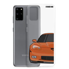 Load image into Gallery viewer, Atomic Orange C6 Corvette Z06 - Samsung Case