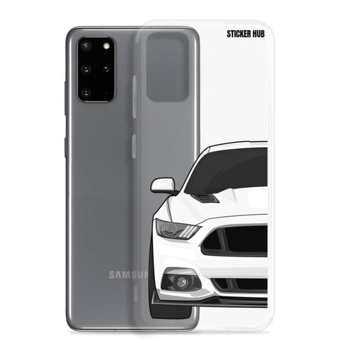 White 15-17 Mustang 5.0 - Samsung Case