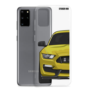 Yellow Mustang GT350 - Samsung Case