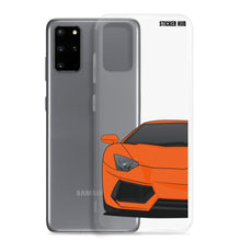 Load image into Gallery viewer, Orange Lamborghini Aventadoor - Samsung Case