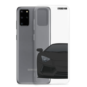 Black Lamborghini Aventadoor - Samsung Case