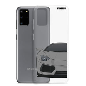 Gray Lamborghini Aventadoor - Samsung Case