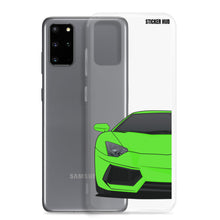 Load image into Gallery viewer, Green Lamborghini Aventadoor - Samsung Case