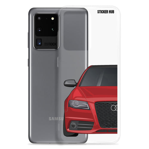 Brilliant Red B8 Audi S4 - Samsung Case