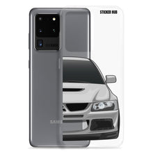 Load image into Gallery viewer, Silver Mitsubishi Evo - Samsung Case