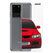 Load image into Gallery viewer, Red Mitsubishi Evo - Samsung Case