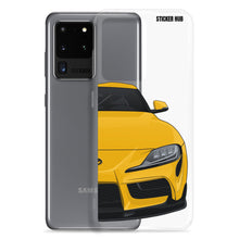 Load image into Gallery viewer, Yellow MKV Toyota Supra - Samsung Case