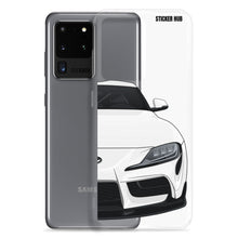 Load image into Gallery viewer, White MKV Toyota Supra - Samsung Case