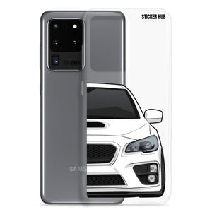 White 15-17 Subaru WRX STI - Samsung Case