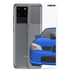 WR Blue 06-07 Subaru WRX STI - Samsung Case