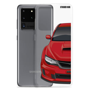 Red 09-14 Subaru WRX STI - Samsung Case