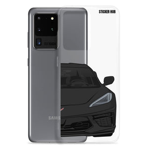 Black C8 Corvette - Samsung Case