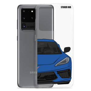 Elkhart Blue C8 Corvette - Samsung Case