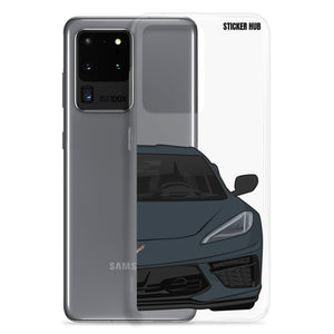 Shadow Gray C8 Corvette - Samsung Case