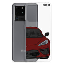 Load image into Gallery viewer, Long Beach Red C8 Corvette - Samsung Case