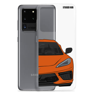 Sebring Orange C8 Corvette - Samsung Case