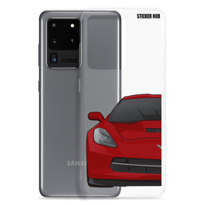 Crystal Red C7 Corvette Stingray - Samsung Case