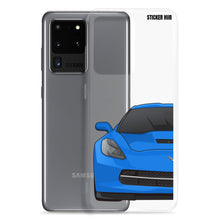 Load image into Gallery viewer, Laguna Blue C7 Corvette Stingray - Samsung Case