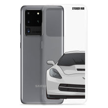 Load image into Gallery viewer, Silver C7 Corvette Stingray - Samsung Case