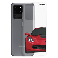 Load image into Gallery viewer, Torch Red C7 Corvette Z06 - Samsung Case