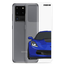 Load image into Gallery viewer, Admiral Blue C7 Corvette Z06 - Samsung Case