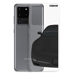 Black C5 Corvette Z06 - Samsung Case