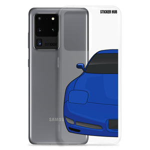 Electron Blue C5 Corvette Z06 - Samsung Case