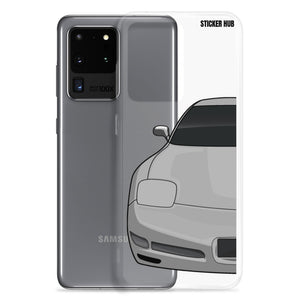 Silver C5 Corvette Z06 - Samsung Case