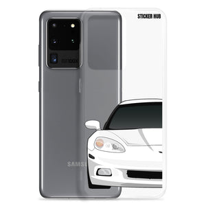 White C6 Corvette - Samsung Case