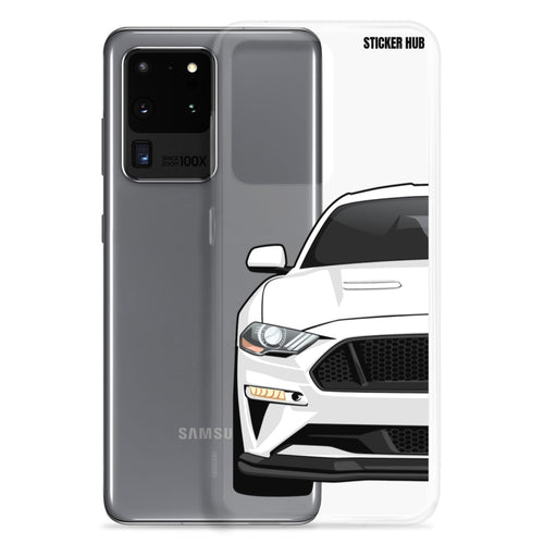 White 18-21 Mustang 5.0 - Samsung Case