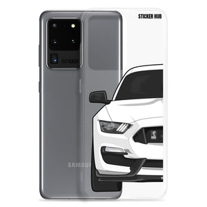 White Mustang GT350 - Samsung Case