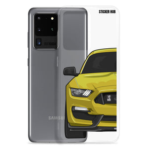 Yellow Mustang GT350 - Samsung Case