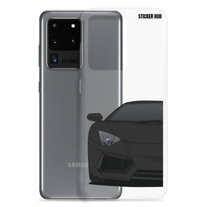 Black Lamborghini Aventadoor - Samsung Case