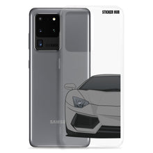 Load image into Gallery viewer, Gray Lamborghini Aventadoor - Samsung Case