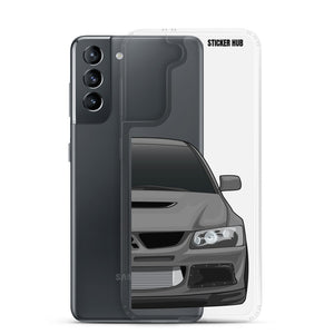 Gray Mitsubishi Evo - Samsung Case