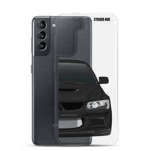 Black Mitsubishi Evo - Samsung Case