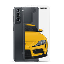 Load image into Gallery viewer, Yellow MKV Toyota Supra - Samsung Case